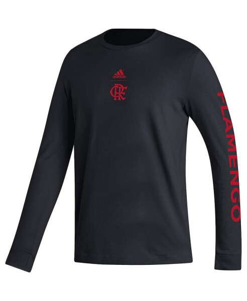 Men's CR Flamengo Team Crest Long Sleeve T-Shirt