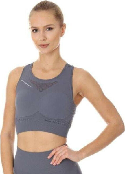 Brubeck CR10210 Crop top GYM szary XL