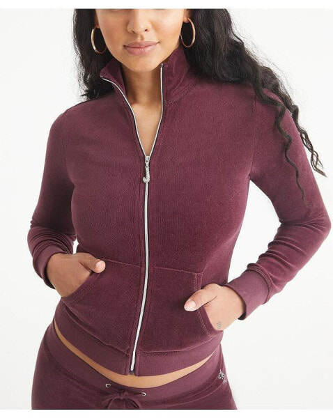 Women's Heritage Mock Neck Track Jacket