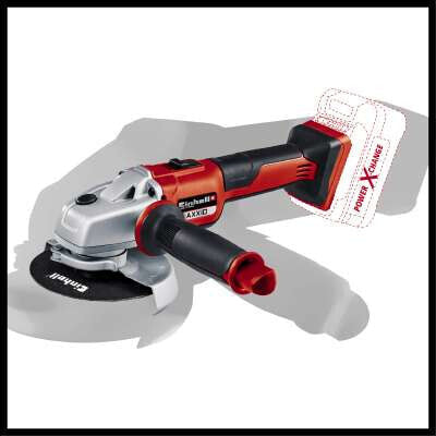 Einhell AXXIO - Black,Red - Deep discharge,Overheating,Overload - 12.5 cm - 8500 RPM - 3.3 cm - Battery