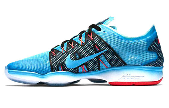 Nike Air Zoom Fit Agility 2 透气防滑耐磨 低帮 跑步鞋 女款 蓝黑 / Кроссовки Nike Air Zoom Fit Agility 2 806472-400