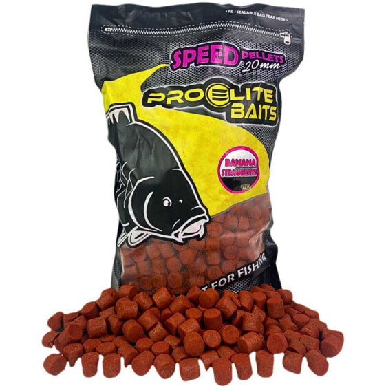 PRO ELITE BAITS Speed Classic Banana&Strawberry 4.5kg Pellets