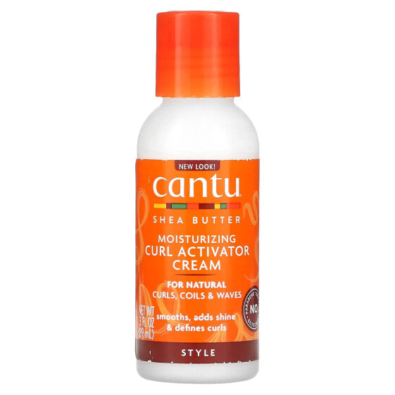 Shea Butter Moisturizing Curl Activator Cream, For Natural Curls, Coils & Waves, 3 fl oz (89 ml)