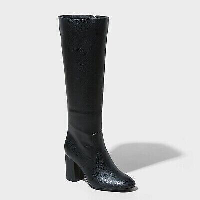 Women's Ridley Tall Dress Boots - A New Day Black 10