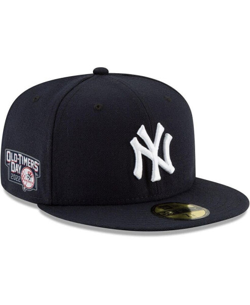 Men's Navy New York Yankees 2022 Old-Timers' Day Authentic Collection On-Field 59FIFTY Fitted Hat