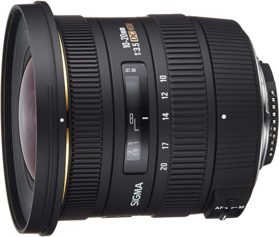 Sigma 10 - 20-mm F3.5 EX DC HSM Lens (82 mm Filter Thread)
