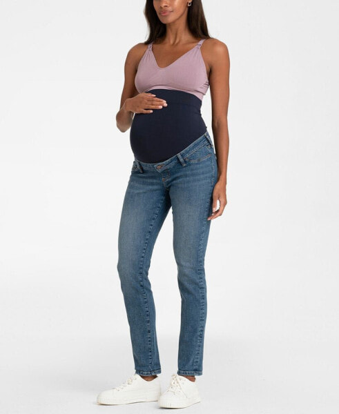 Women's Slim Boyfriend Fit Maternity Jeans