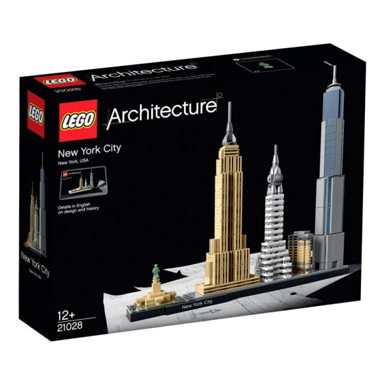 Игрушка конструктор Lego Архитектура 21028 Нью-Йорк 598 деталей