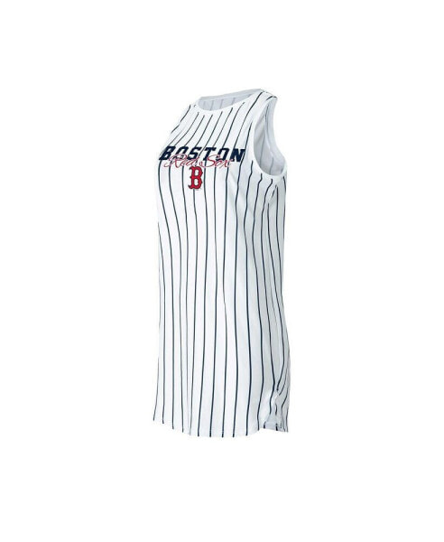 Пижама Concepts Sport Red Sox Pinstripe Nightshirt