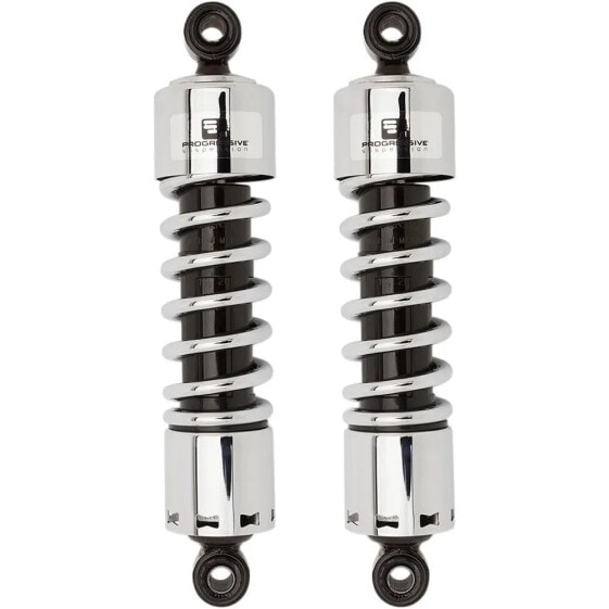 PROGRESSIVE SUSPENSION Progressive 412 Series Heavy Duty American-Tuned Gas Harley Davidson 412-4036C Shock