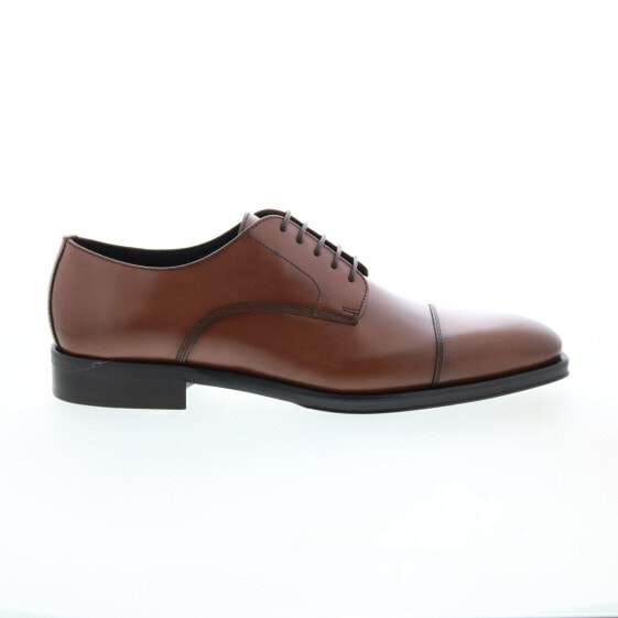 Bruno Magli Hanover MB2HANB0 Mens Brown Oxfords & Lace Ups Cap Toe Shoes 10.5