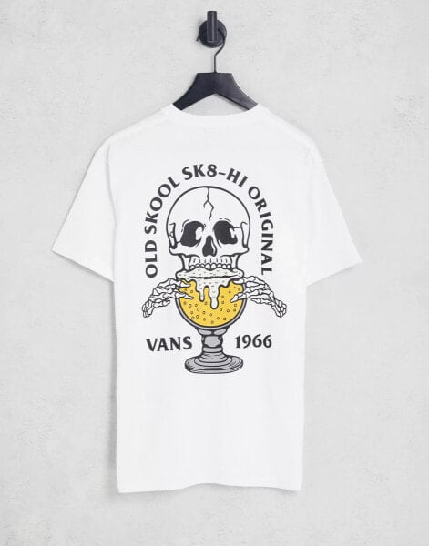 Vans Lift Em High t-shirt in white