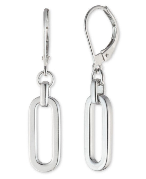 Sterling Silver Link Drop Earring