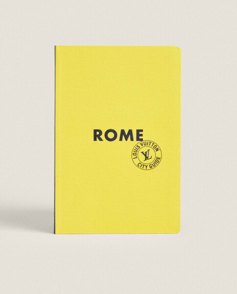 Rome city guide by louis vuitton book