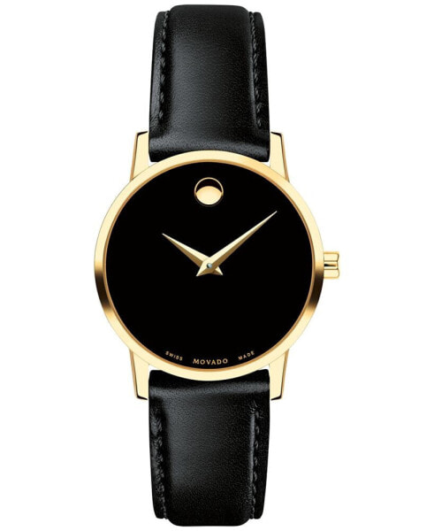 Часы Movado Museum Classic Black 28mm