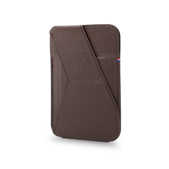 Чехол для карт из натуральной кожи Decoded MagSafe Card Sleeve для iPhone 12/13