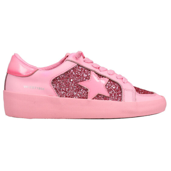Vintage Havana Alexis 2 Glitter Wedge Womens Pink Sneakers Casual Shoes ALEXIS2