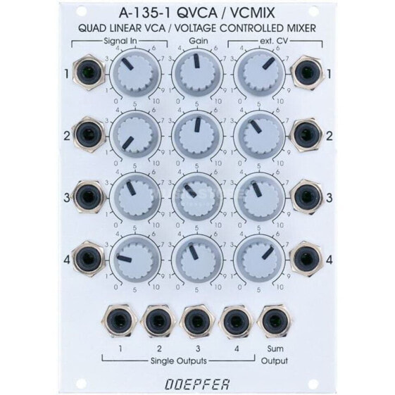 Doepfer A-135-1 Quad Linear VCA/ VCMIX