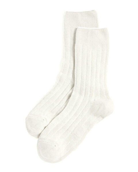 Stems Lux Cashmere & Wool-Blend Crew Sock Gift Box Women's Os