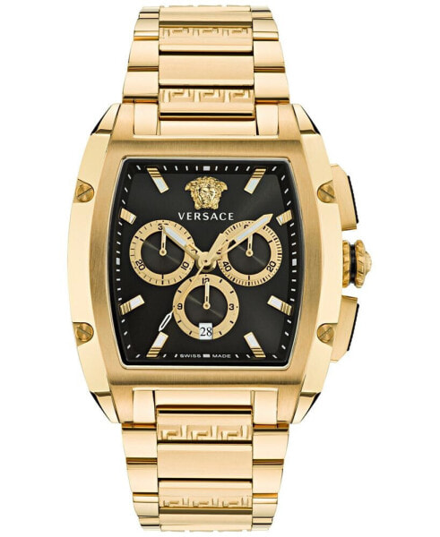 Часы Versace Swiss Chronograph Dominus Gold