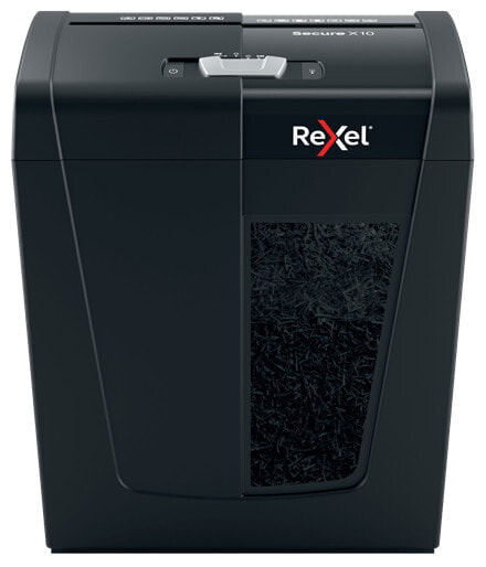 Rexel Secure X10 - Cross shredding - 4x40 mm - 18 L - 150 sheets - 70 dB - 10 sheets