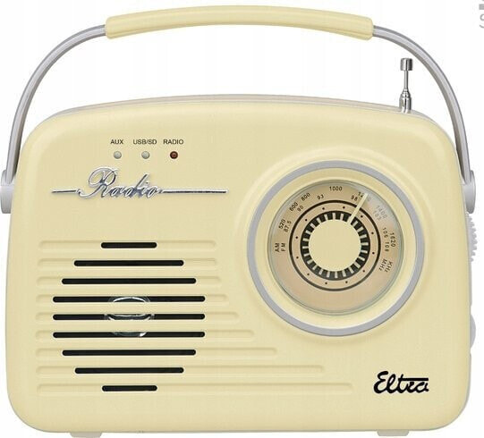 Radio Eltra Radio LUIZA RETRO SP-11 MP3 USB SD Waniliowe