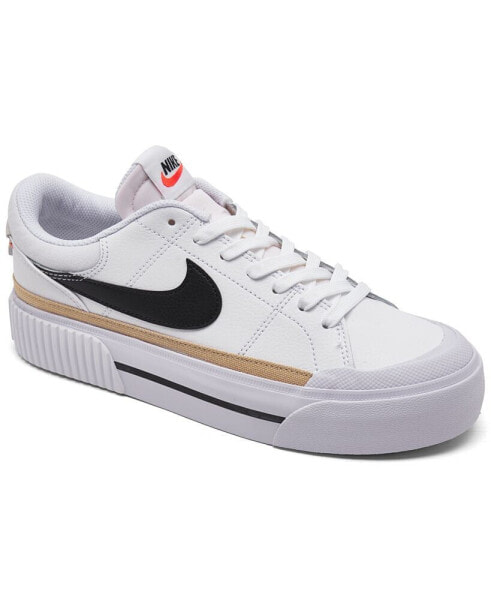 Кроссовки женские Nike Court Legacy Lift Platform Casual Sneakers от Finish Line