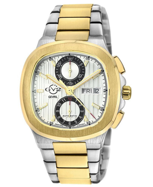 Men's Potente Chronograph Swiss Automatic Two-Tone Stainless Steel Watch 40mm
