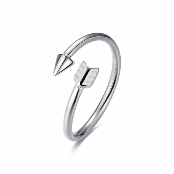 Playful open ring made of Click SCK142 steel