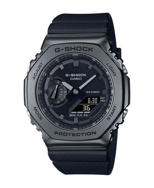 Men's Analog-Digital Black Resin Watch, 44.4mm, GM2100BB-1A