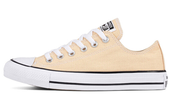 Кеды Converse Chuck Taylor All Star винтажные баланса низкие женские и мужские, желтого цвета