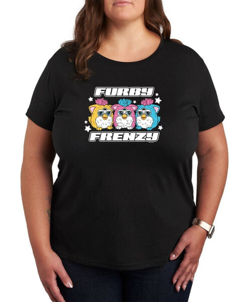 Trendy Plus Size Furby Graphic T-shirt