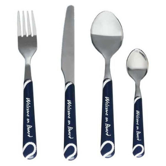 MARINE BUSINESS Welcome On Board Premium 24 Pieces Cutlery Set