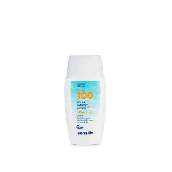 Солнцезащитное жидкое средство Sensilis Fluid 100 SPF 50+ 40 ml Защитное средство от солнечной аллергии