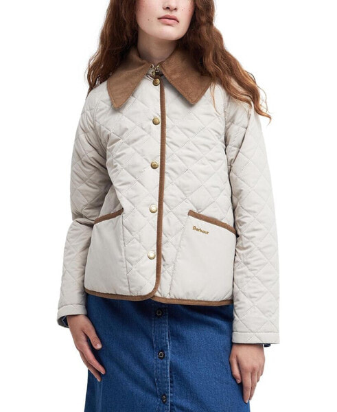 Women's Gosford Quilted Corduroy-Trim Jacket