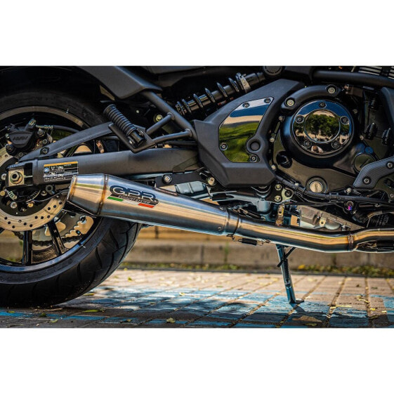 GPR EXHAUST SYSTEMS Ultracone Kawasaki Vulcan 650 S e5 21-22 Homologated Full Line System With Catalyst