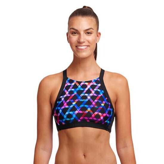 Купальник с максимальным покрытием и съемной подкладкой Funkita Hi Light Swim Strapping