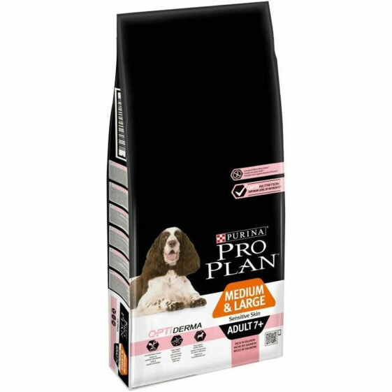 Сухой корм Purina Pro Plan 7+ Medium/Large Sensitive Skin Senior Мясо 14 кг