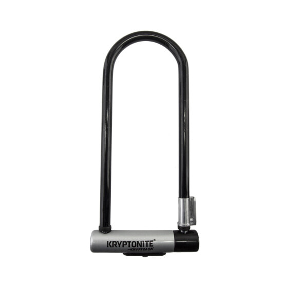 Kryptonite KryptoLok U-Lock - 4 x 11.5", Keyed, Black, Includes bracket