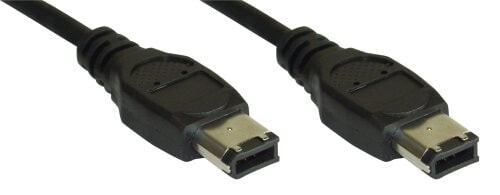 InLine FireWire 400 1394 Cable 6 Pin male / male 10m