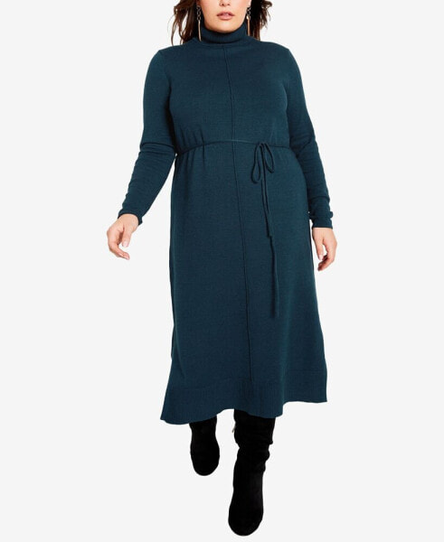 Plus Size Hannah Sweater Midi Dress