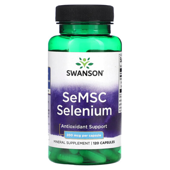 Selenium, 200 mcg, 120 Capsules