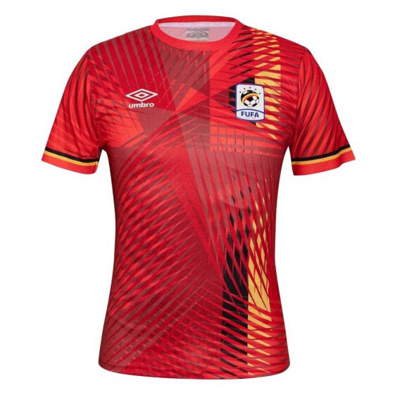 UMBRO Uganda national Team Replica 23/24 Short Sleeve T-Shirt Home