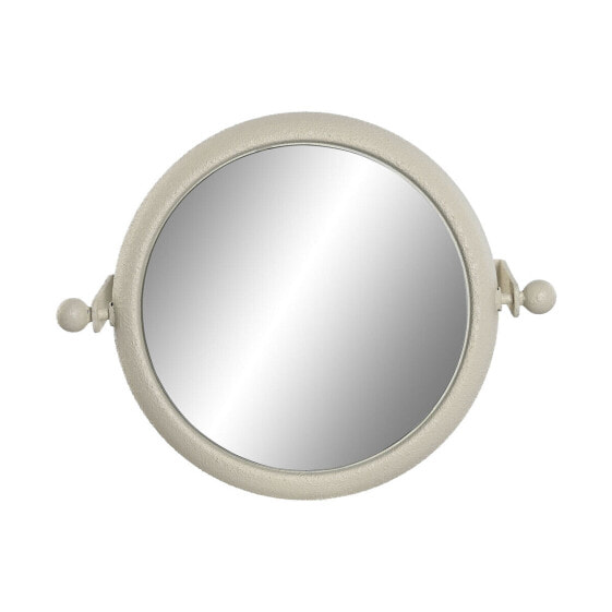 Зеркало настенное Home ESPRIT Романтический Белый Металл 37 x 13 x 29 см