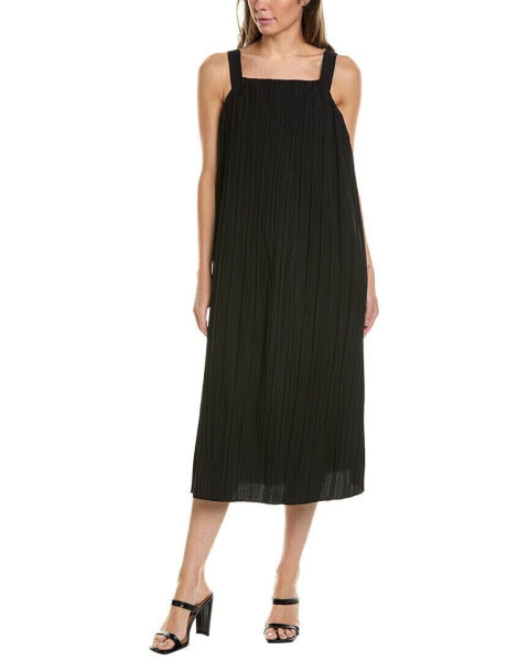 Avantlook Pleated Midi Dress Women's