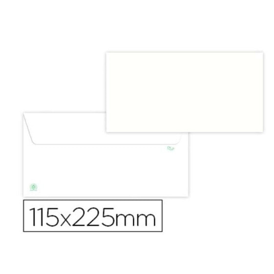 Конверты бумажные Liderpapel SL37 Белые 115 x 225 мм (250 штук)