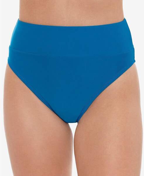 Купальник женский Salt + Cove 281891 Juniors' Solid High-Waist Bikini Bottoms, Swimsuit, Size M