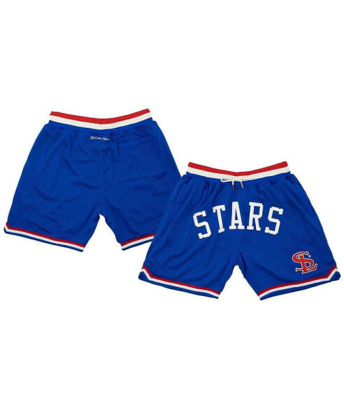 Men's Royal St. Louis Stars Replica Mesh Shorts