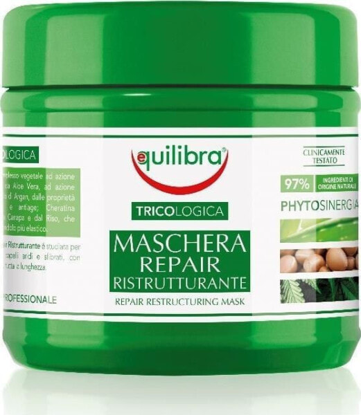 Маска реструктурирующая Beauty Formulas Equilibra Tricologica для сухих и поврежденных волос 250мл