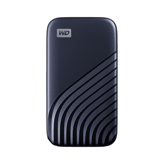 WD My Passport - 2000 GB - USB Type-C - 3.2 Gen 2 (3.1 Gen 2) - 1050 MB/s - Защита паролем - Синий - Внешний жесткий диск